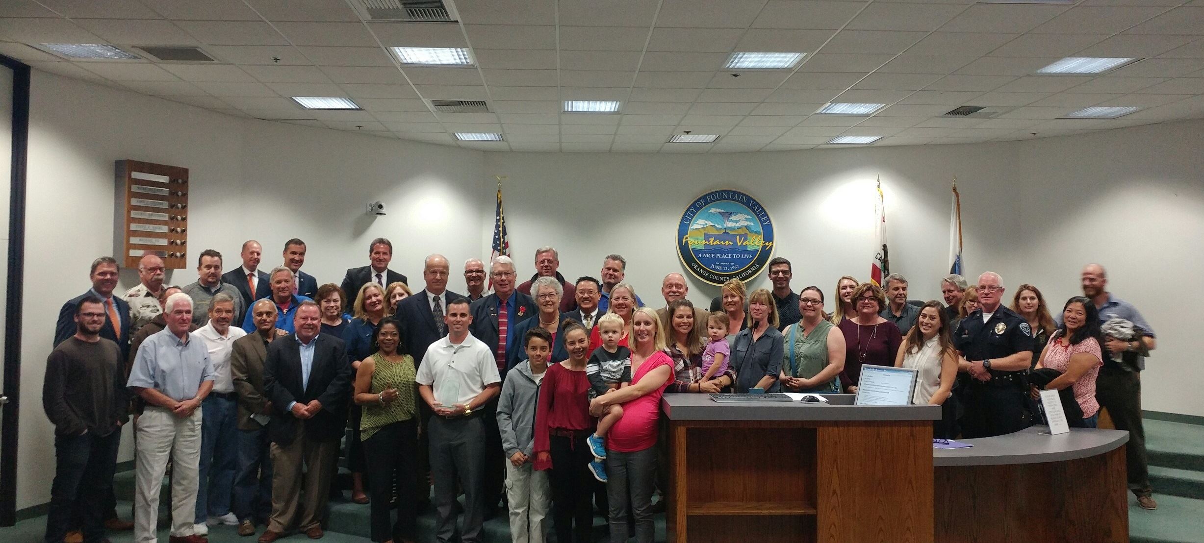 Photo from City Council Meeting on 11/15/2016